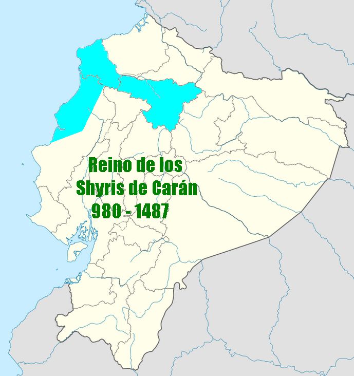 El reino de los Shyris de Carán