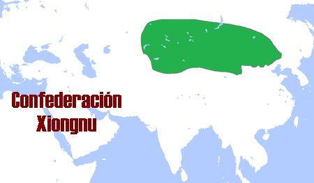 La confederación Xiongnu