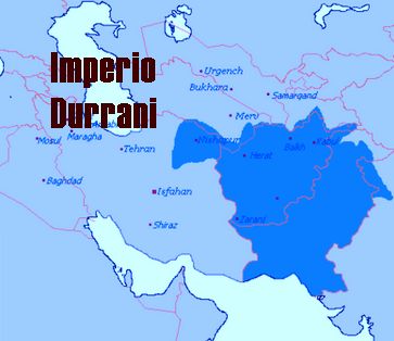 El imperio Durrani o Afgano