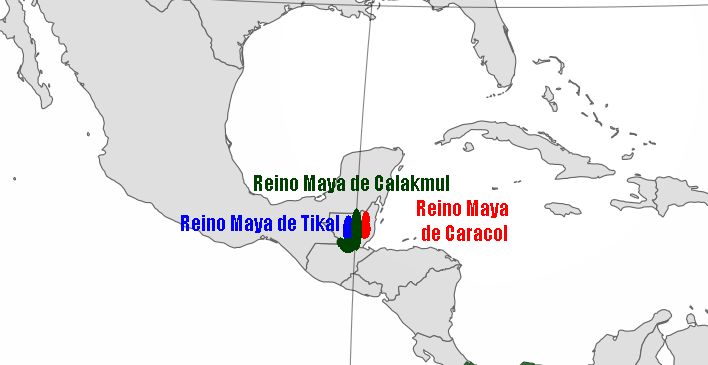 El reino maya de Caracol