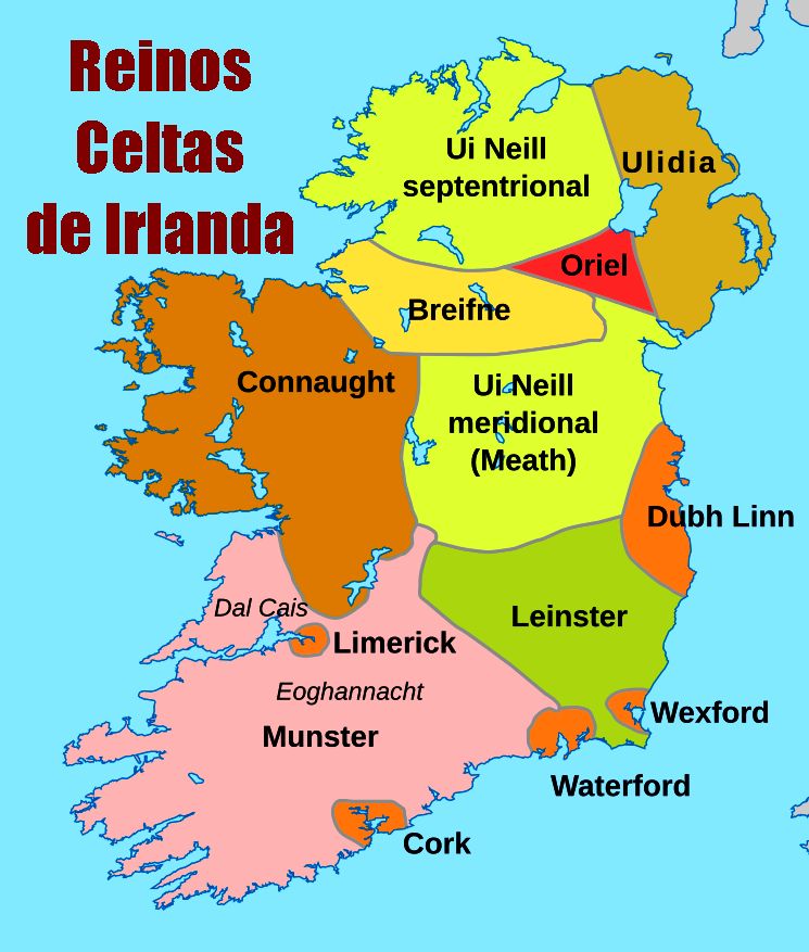 Los Reinos celtas de irlanda