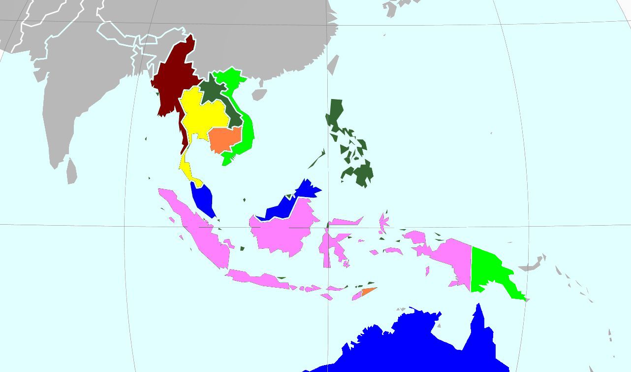 Paises del Sudeste Asiatico siglo XX