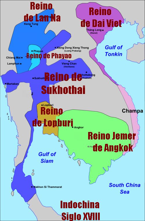 El reino de Sukhothai