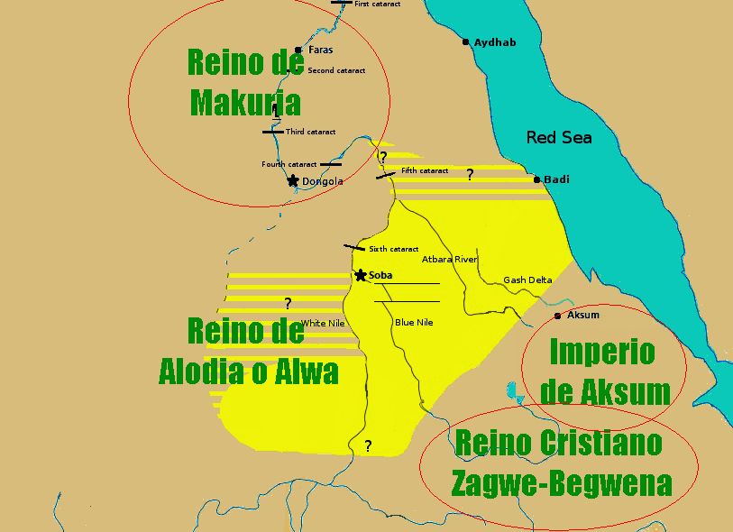 El reino de Alodia o Alwa