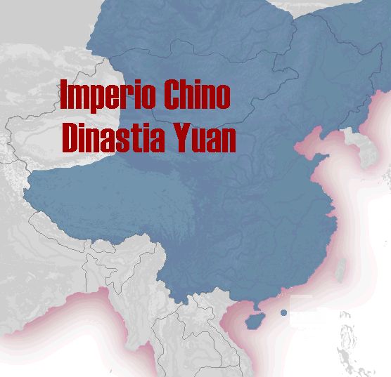 El imperio de la dinastía Yuan de China