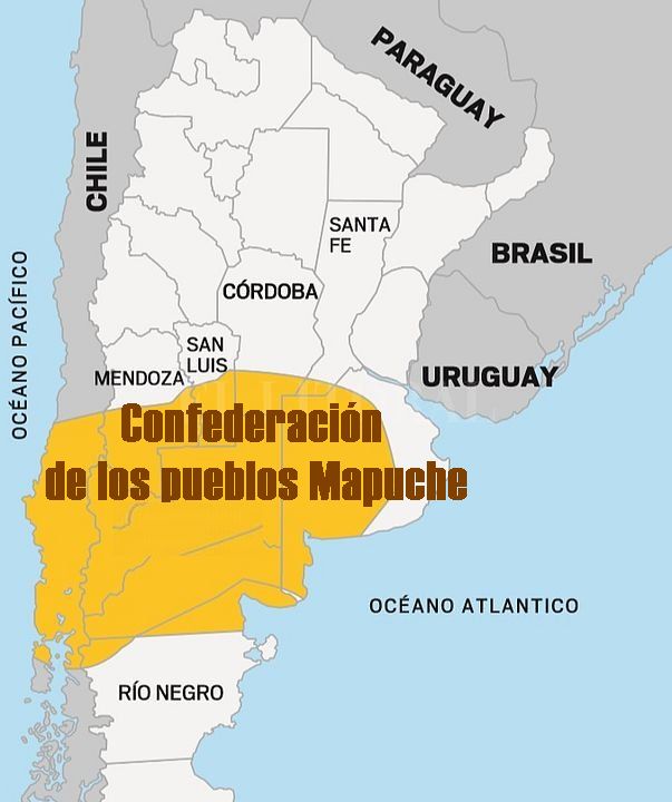La confederación de los pueblos Mapuche