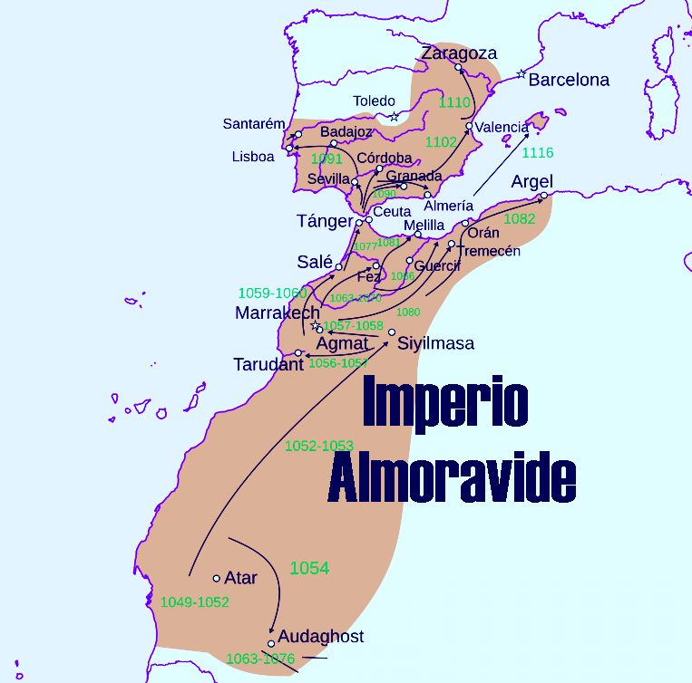 El imperio Almorávide