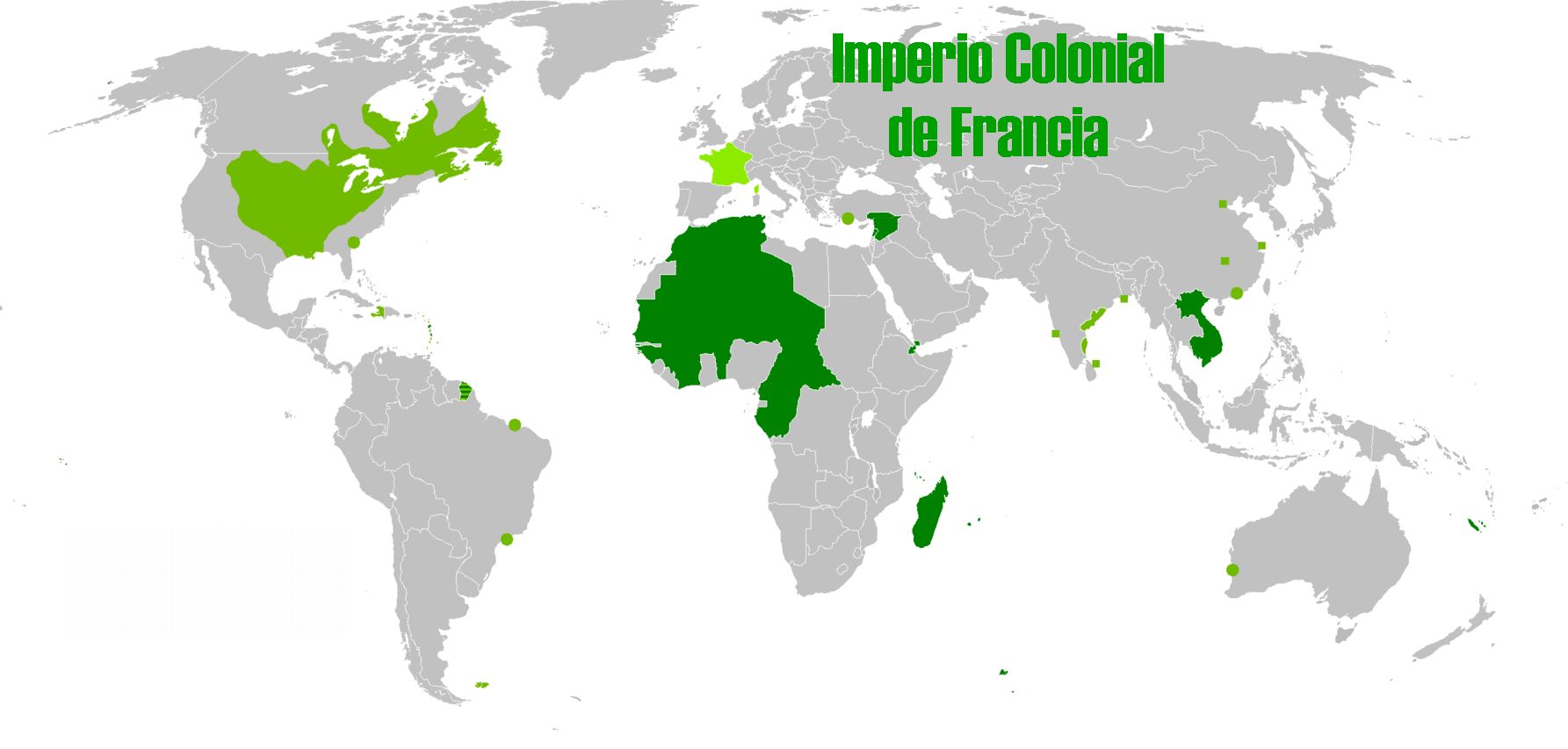 El segundo imperio colonial Francés