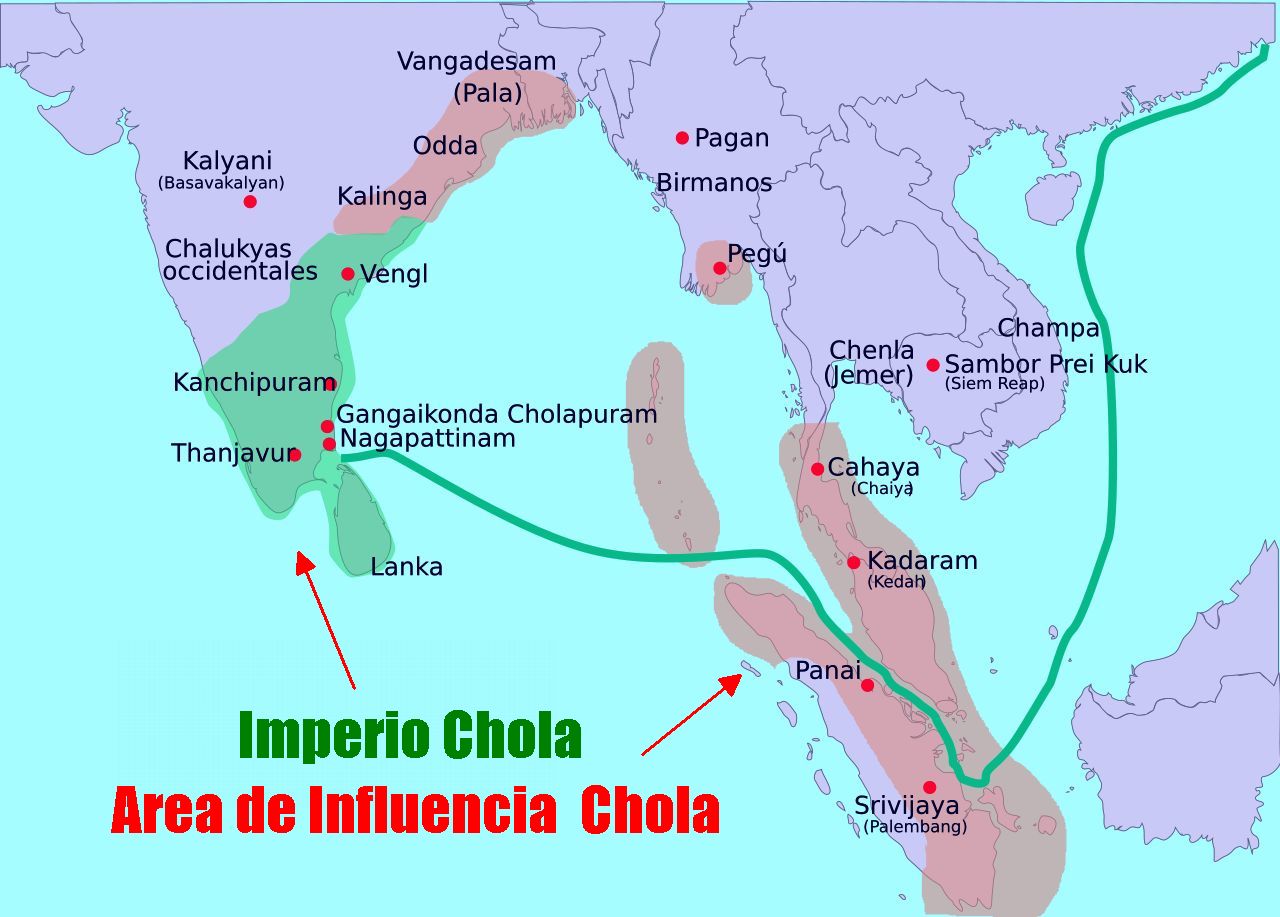 El imperio Chola