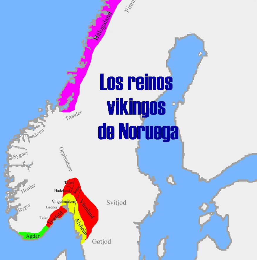 Los reinos vikingos de Noruega