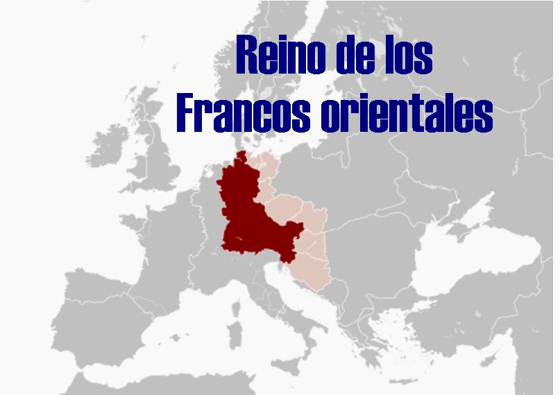 El reino de los Francos orientales