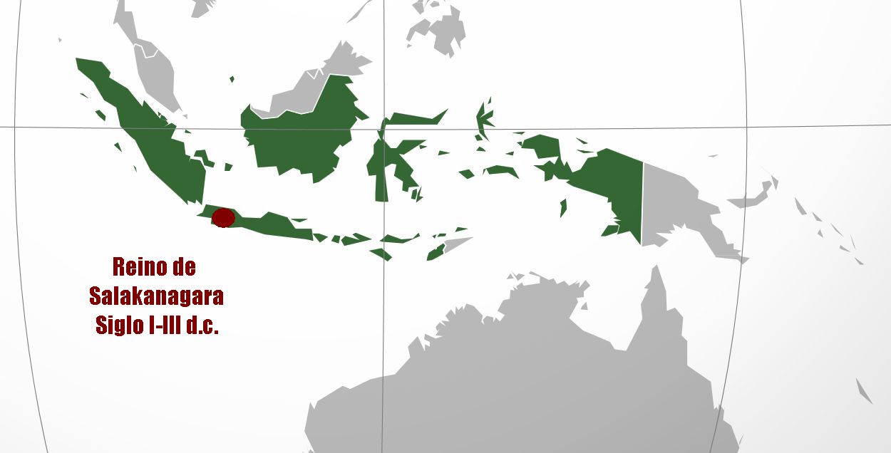 El reino de Salakanagara en Indonesia