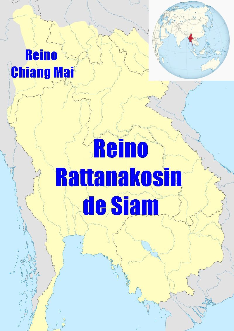 El reino de Rattanakosin o Reino de Siam