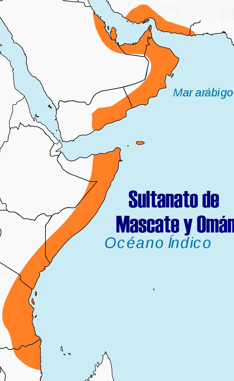 El sultanato de Mascate y Omán