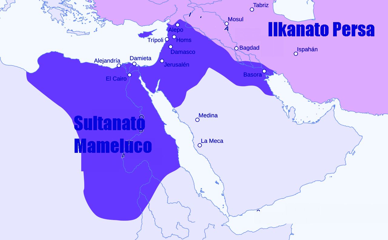 El sultanato mameluco de Egipto